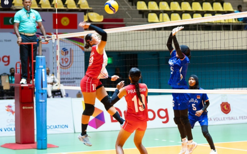 Kava U-19 Women’s Volleyball Championship: Nepal to Face Maldives in Semifinal Today