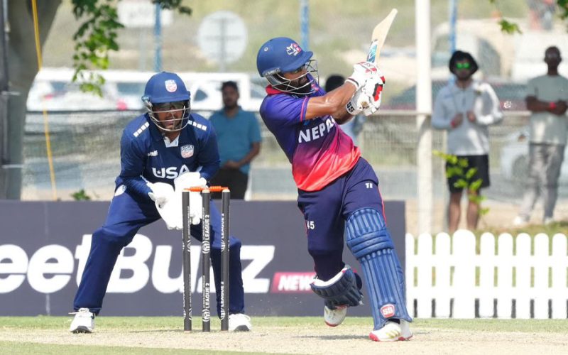 Nepal Suffers Third Consecutive Defeat in ICC World Cup League 2 Series