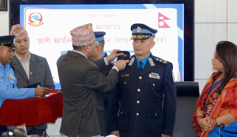 Newly Appointed IGP Dan Bahadur Karki Pledges to Uplift Police Morale and Meet National Expectations