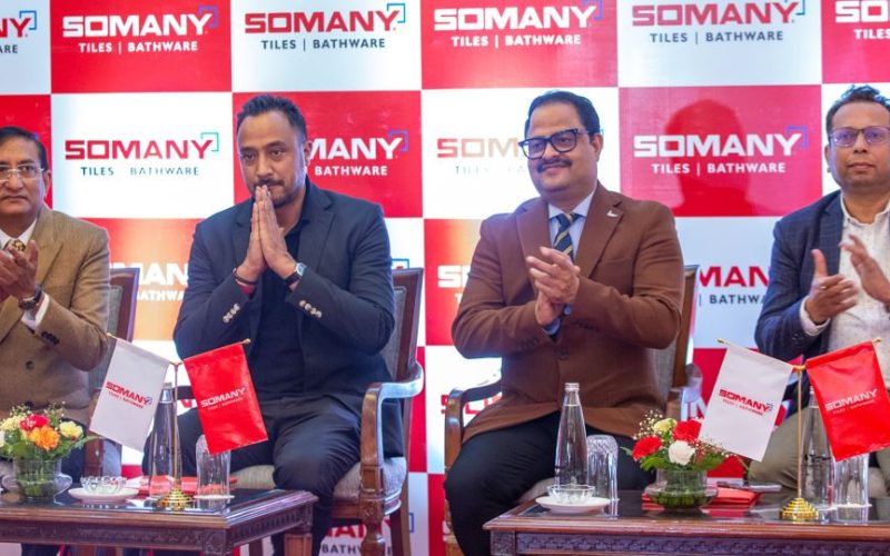 Former Nepal Cricket Captain Paras Khadka Appointed Brand Ambassador for Somany Ceramics Limited