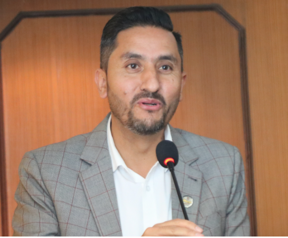 Communication Minister Kharel Says Environment Ready for Elections on Falgun 21
