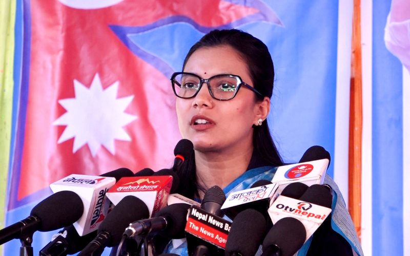 RSP Leader Sobita Gautam Accuses Opponents of Misusing Law to Target Rabi Lamichhane