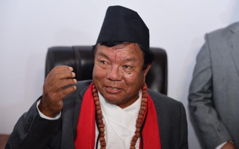 Education Minister Mahabir Pun Calls for a Gen-Z Led Government