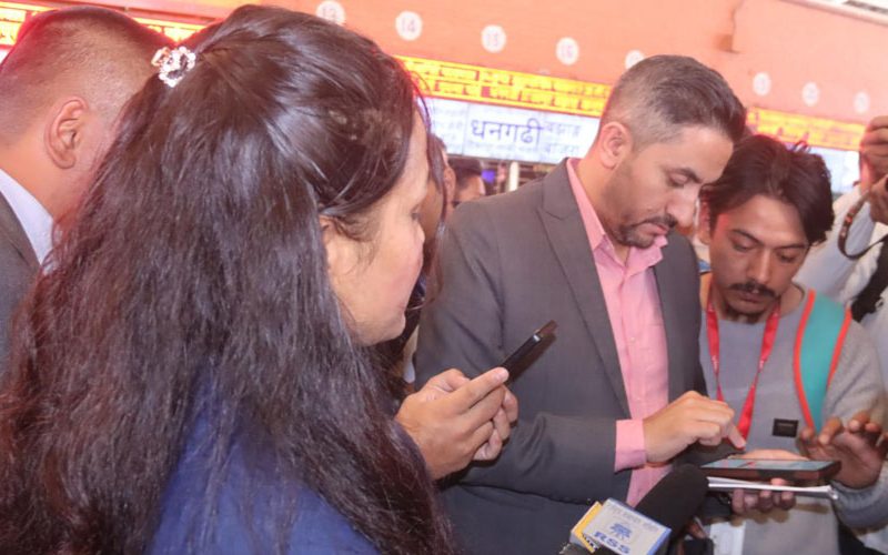 Minister Jagadish Kharel Launches Free Internet Service at New Bus Park