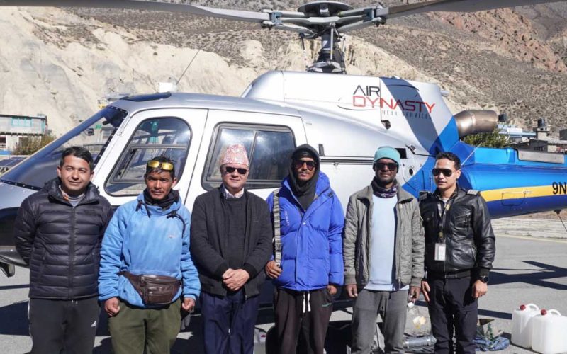 Two Nepali Tourists Rescued from Snow in Mustang-Dolpa Border Area