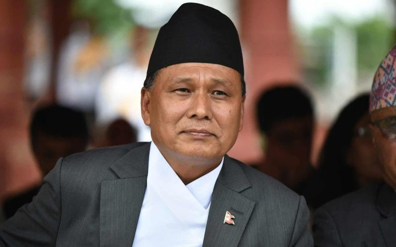 Energy Minister Kulman Ghising Submits His Property Details